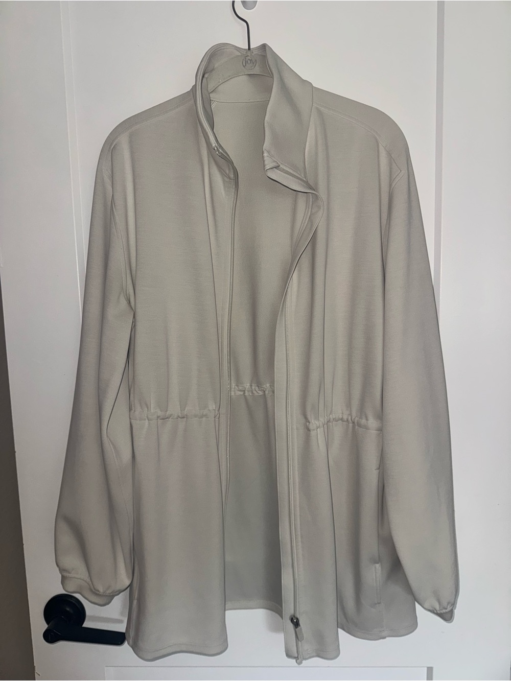 lululemon athletica Light Beige Full-Zip Jacket